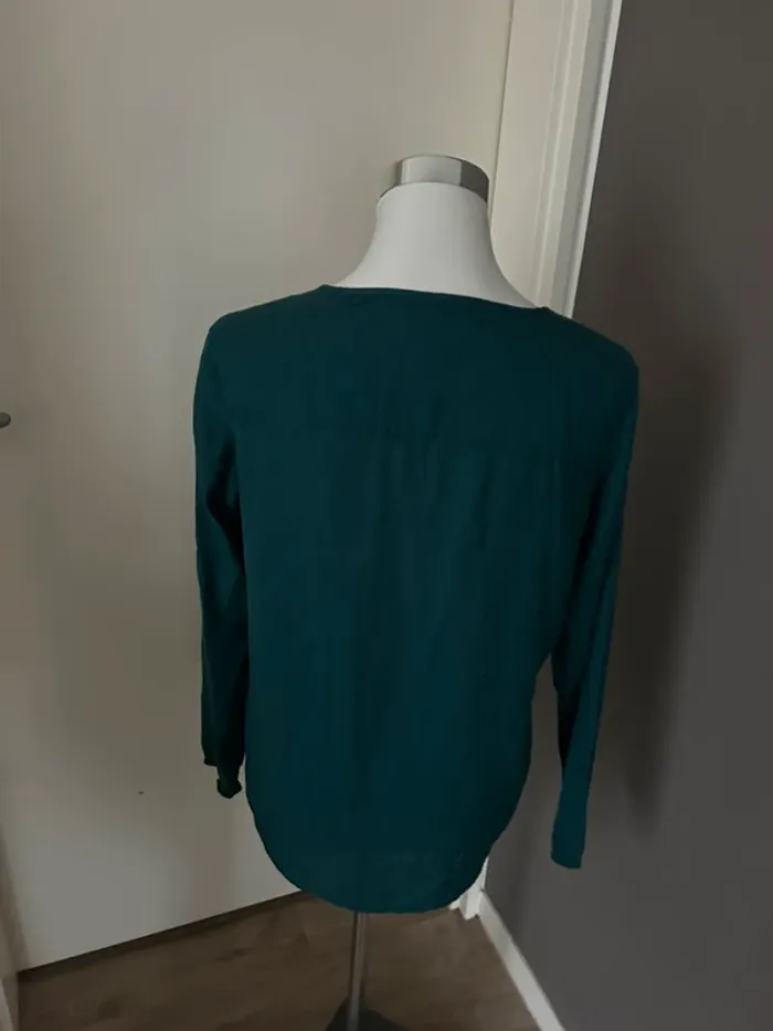 Edc by esprit blouse verte  femme, taille 38 - photo numéro 3