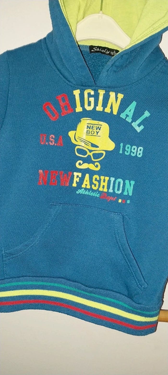 Sweat à Capuche 6 ans by Shialy très bon état - photo numéro 2