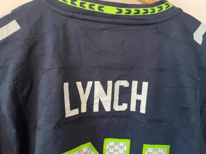 Nike Maillot Jersey NFL Lynch Seattle Seahawks 🏈 Mens S - photo numéro 15