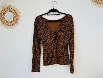 Pull moulant imprimé léopard Promod