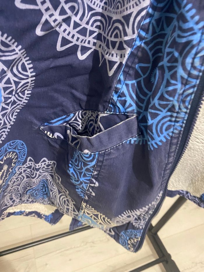 Manteau pour l’hiver bleu, taille 38 40 - photo numéro 2