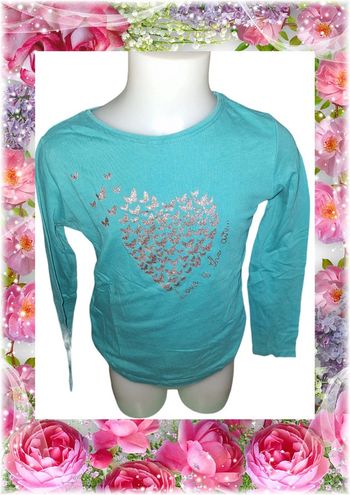 💫🌸 T-shirt imprimé manches longues pour fille 🌸💫