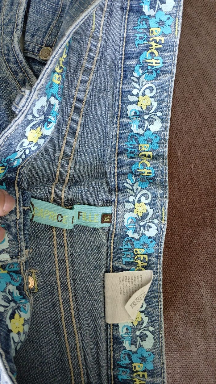 short en jean fille - photo numéro 3
