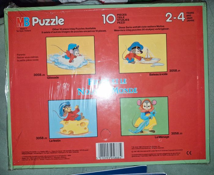 Puzzle Fievel et le nouveau monde - photo numéro 2