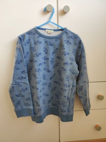 Sweat bleu 8 ans Vertbaudet