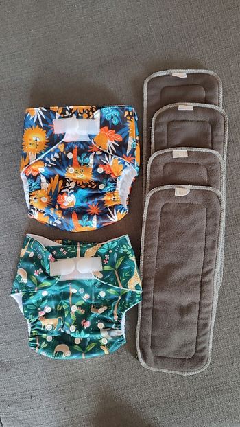 Couches apprentissage unisex  et inserts