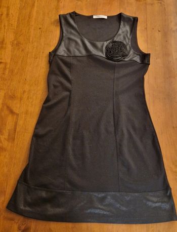 Robe noire sans manche Armand Thierry