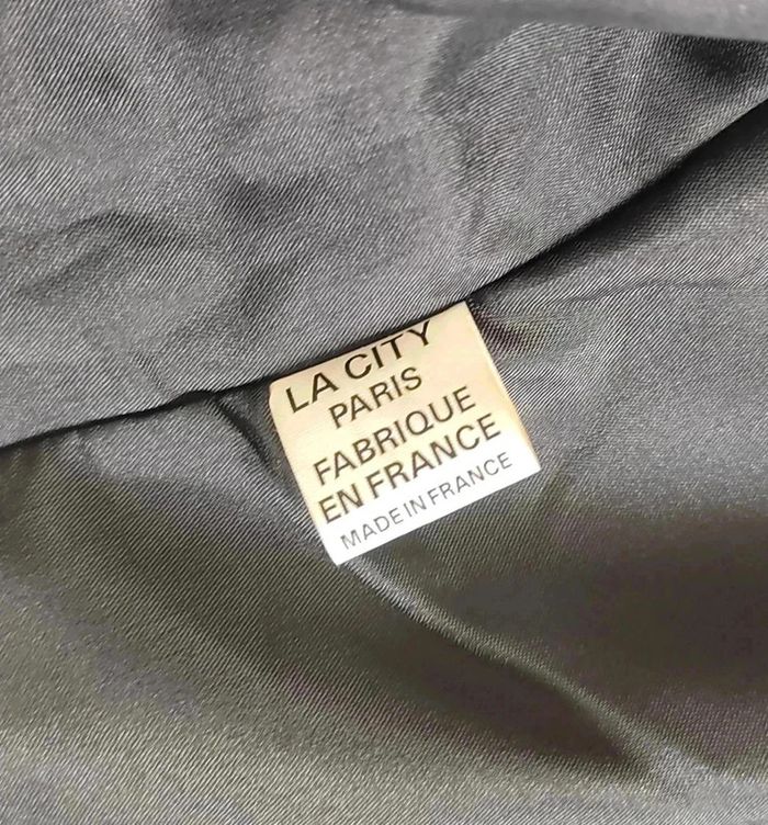 60 € Veste blazer à carreaux imprimé vichy vintage - photo numéro 7