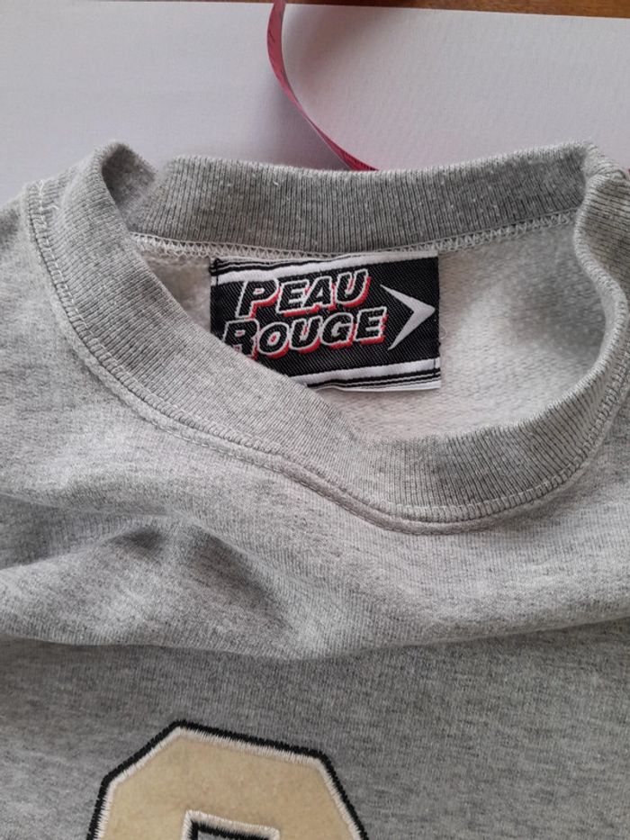 Sweat imprimé USA peau rouge fabrication France - photo numéro 3