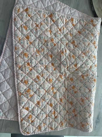Couverture matelassé renard 