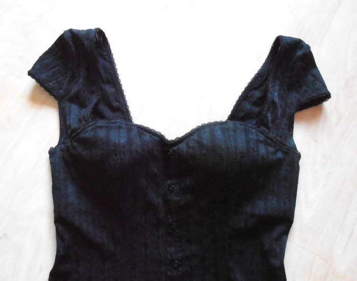 Bustier noir femme, Passionata, taille S 36, lingerie, corset - photo numéro 3