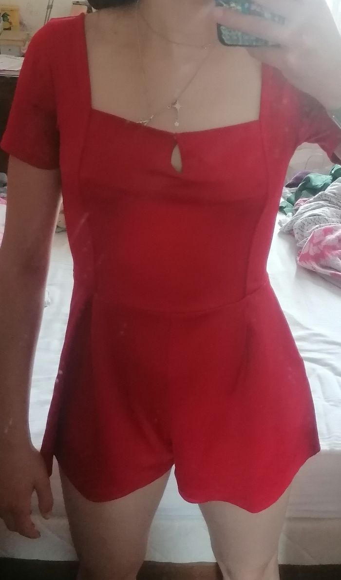 Combishort rouge - photo numéro 5