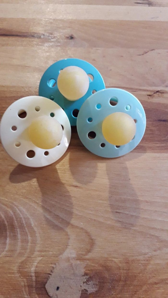 Lot de 3 tétines
