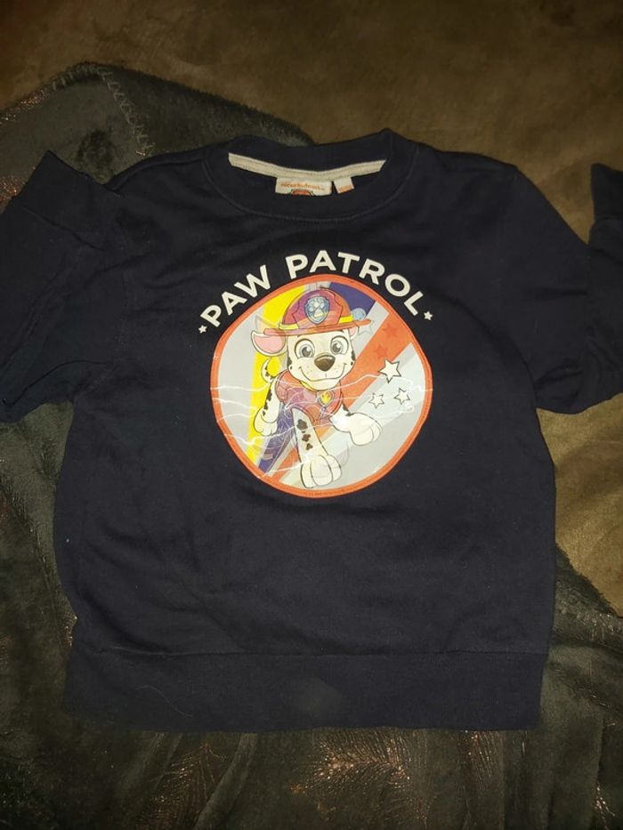 Pull épais pat patrouille