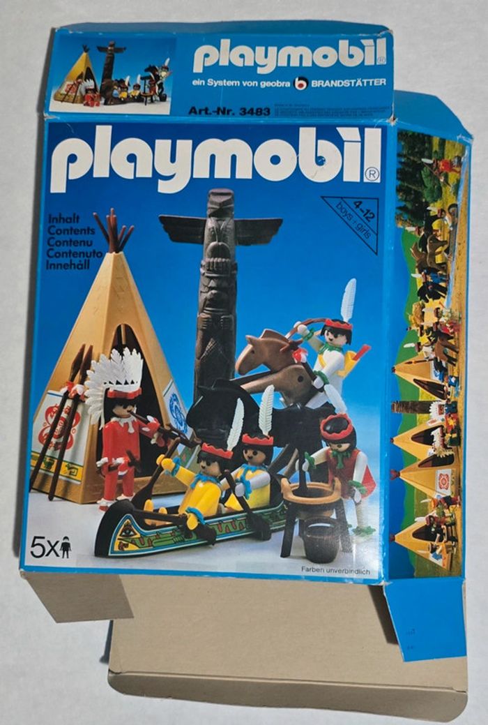 Playmobil Vintage 3483 Indien *incomplet* - photo numéro 2