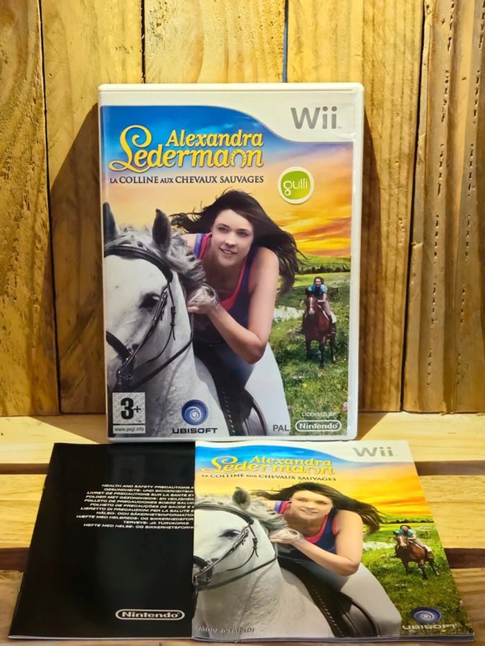 Nintendo Wii # Alexandra Ledermann la colline aux chevaux sauvages #