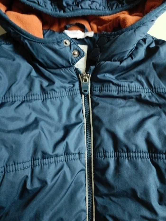 Manteau Orchestra bleu polaire 8 ans - photo numéro 4