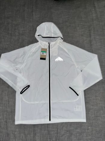 Veste Nike Trail Aireez blanche – Neuve XL