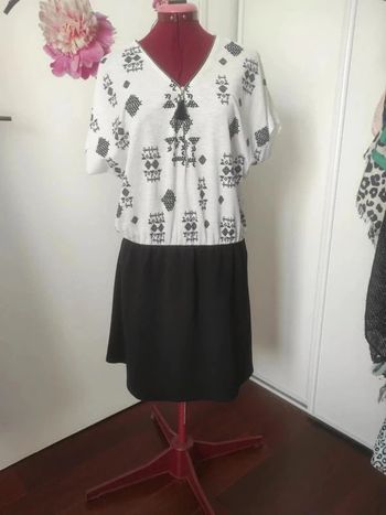 Robe 2 en 1 manches courtes