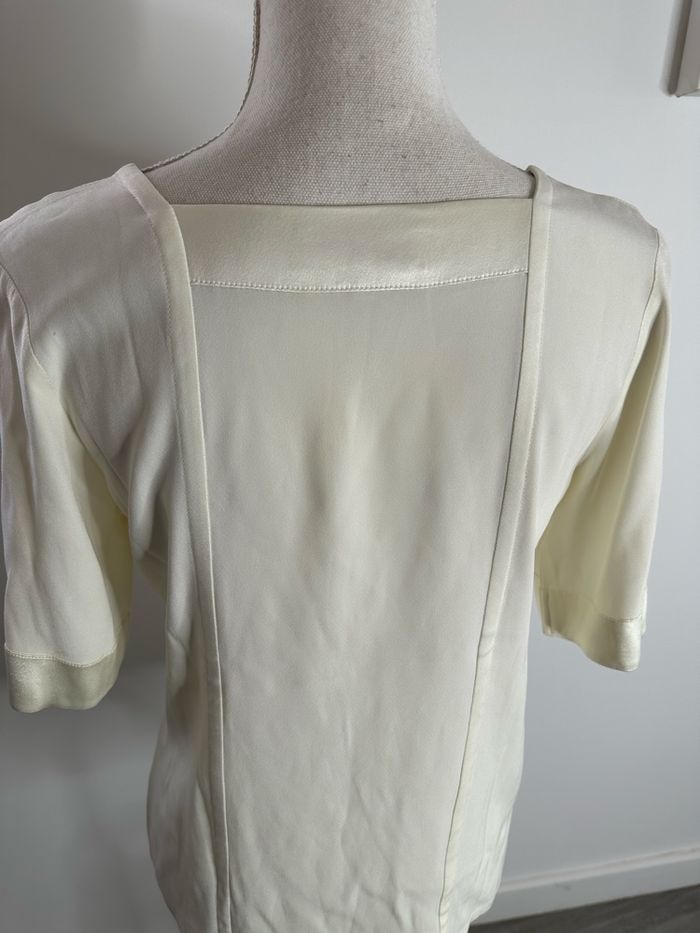 Blouse blanc crème Yves Saint Laurent Vintage T38 M - photo numéro 6