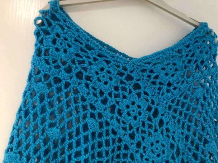 Poncho bleu 34/36 - photo numéro 8