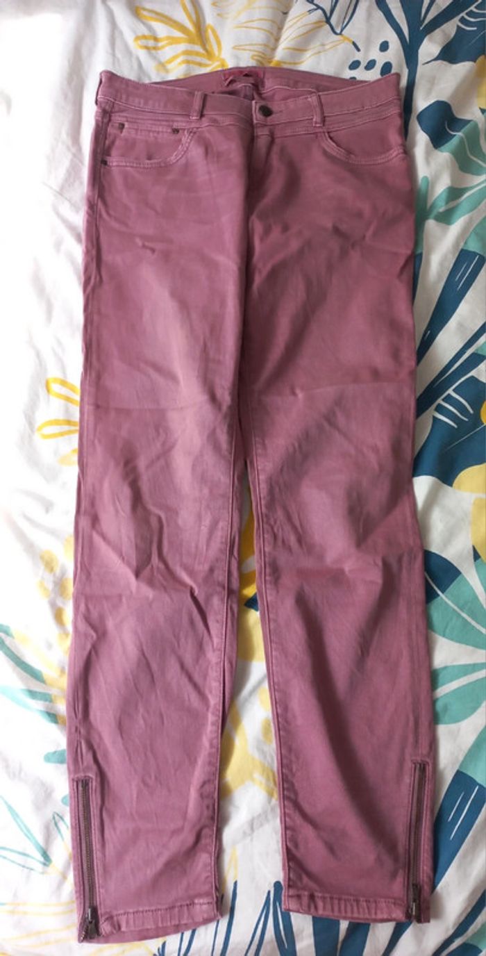 Pantalon rose Esprit t 38/40 - photo numéro 3