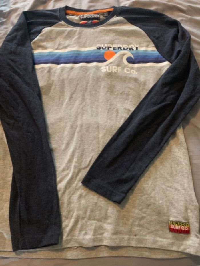 T shirt manche longue superdry