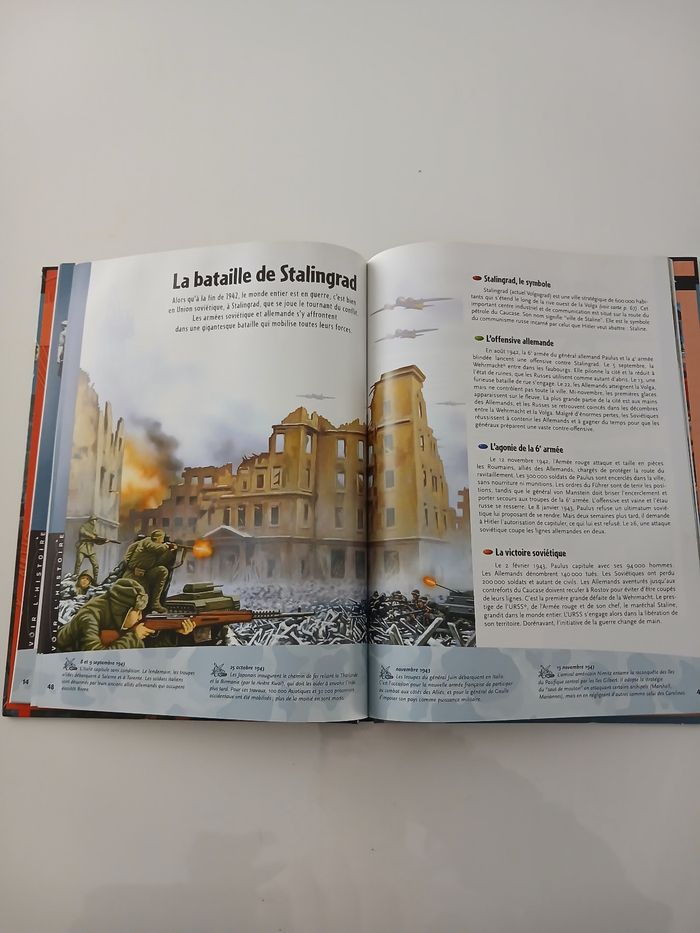 Livre + DVD : La Seconde Guerre mondiale - Franck Segrétain (BBC/Fleurus) - photo numéro 10