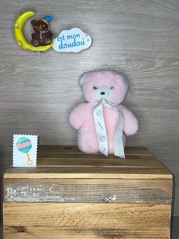 NOU186 doudou ours 🐻 nounours