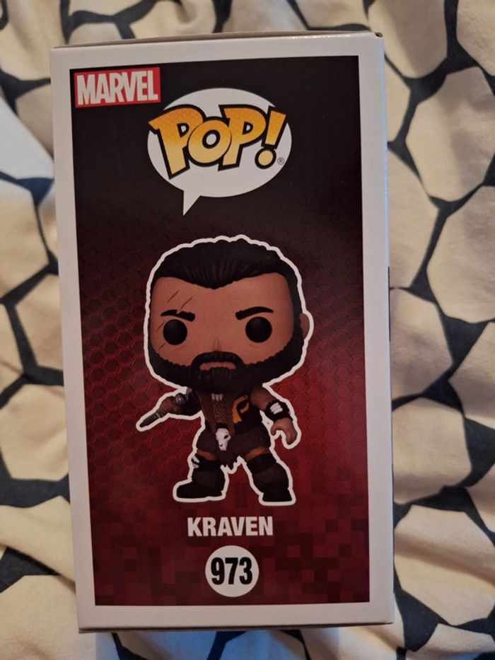 Funko pop marvel spider-man 2 kraven 973 - photo numéro 3