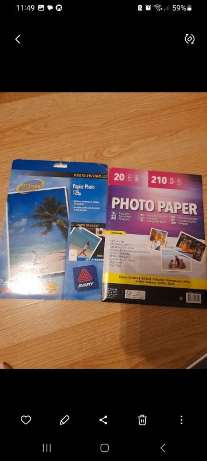 Papier photo