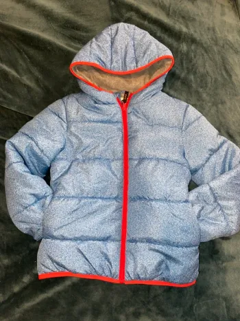 Doudoune bleu