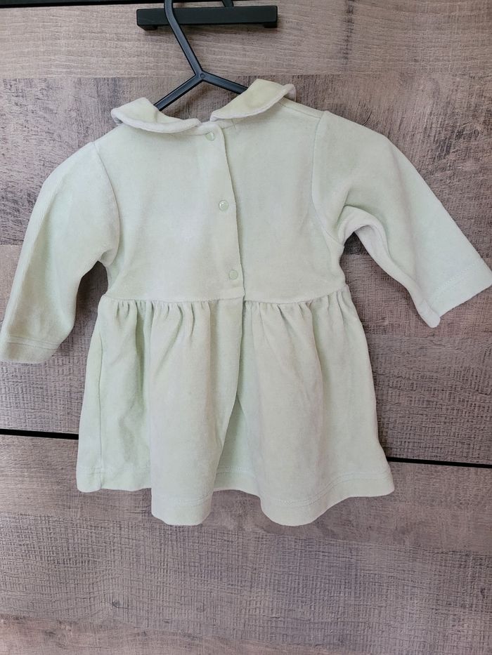 Robe fin velours 3 mois In Extenso - photo numéro 3