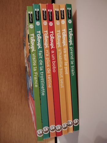 Lot 7 livres T'choupi