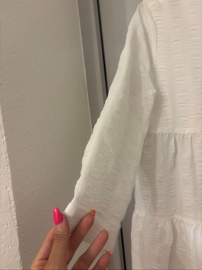 Robe blanche Zara S - photo numéro 4