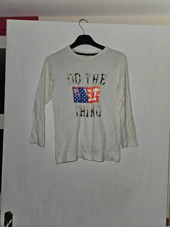 Tee-shirt manche longue tape à l œil garçon 10 ans