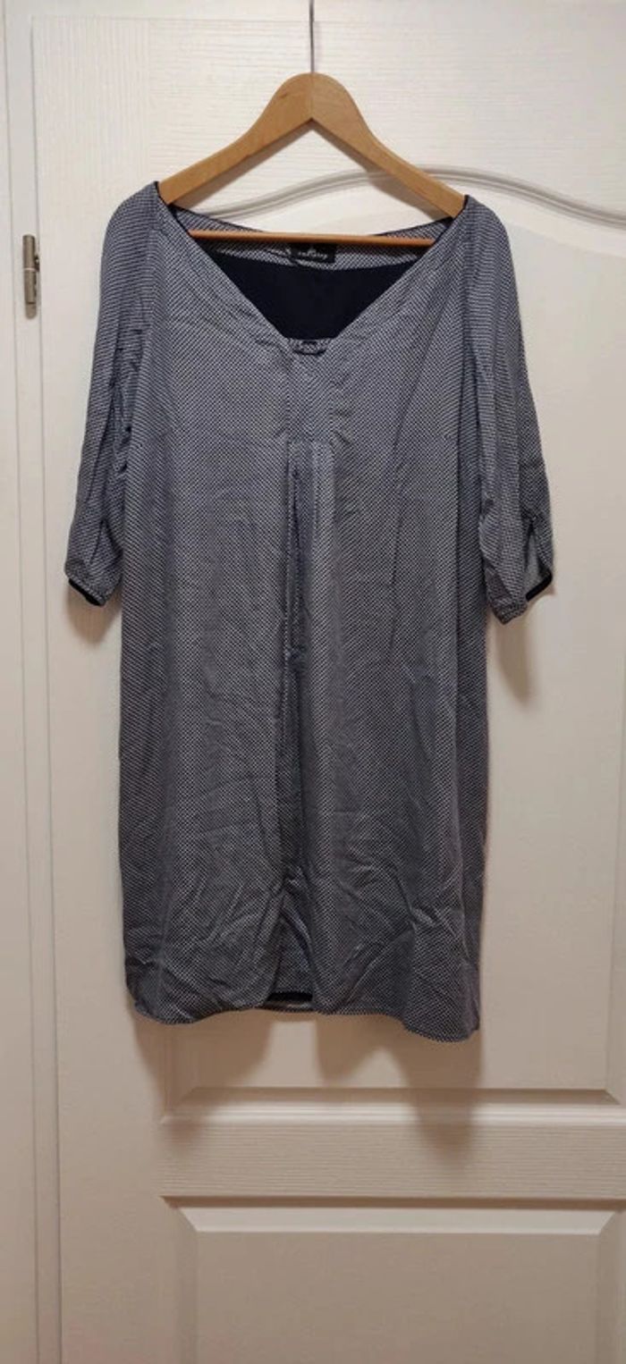 Robe bleue et blanche manches 3/4 One Step 44 - photo numéro 3