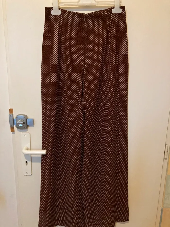 Pantalon Fluide à pois - photo numéro 2