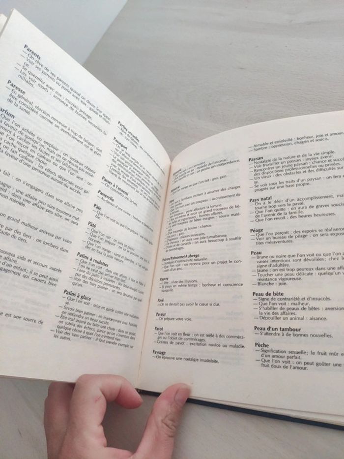 Livre dictionnaire des rêves de A à Z Hanns Kurth - photo numéro 11