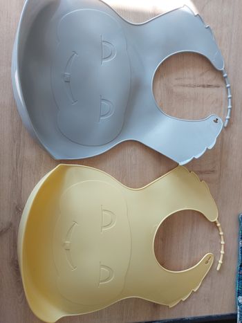 2 bavoirs récupérateur