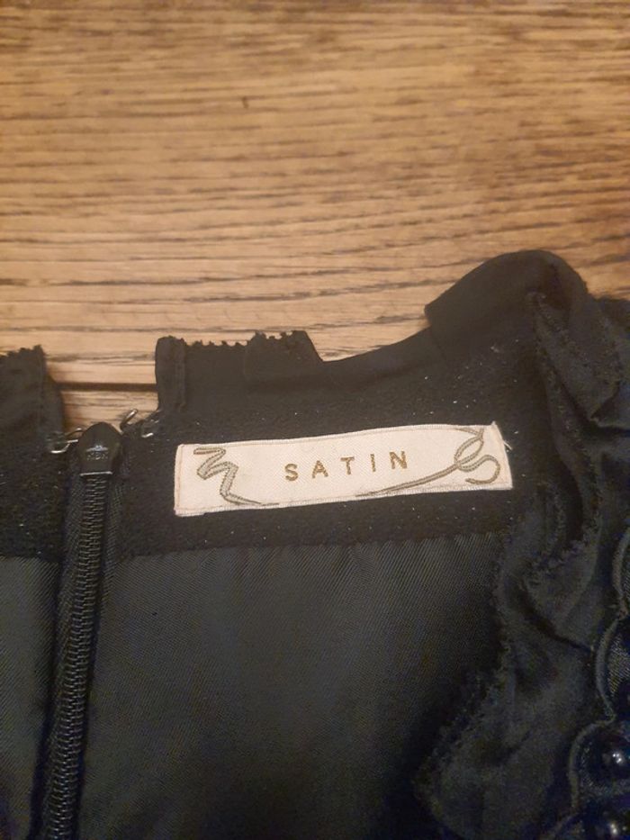 Robe retro chic noir pailleté Satin fr 36/38 - photo numéro 14