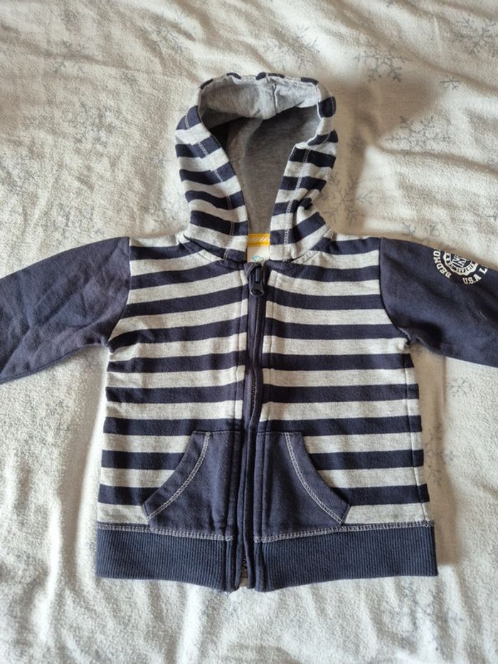 Veste zippé 68 cm - photo numéro 2