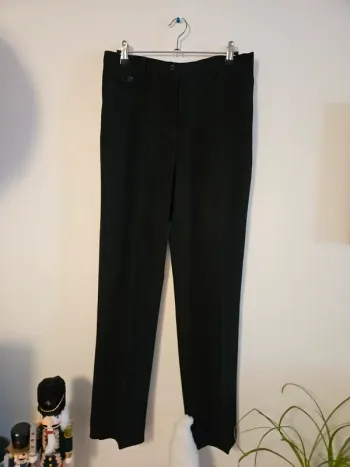 Pantalon droit noir La Redoute T.36
