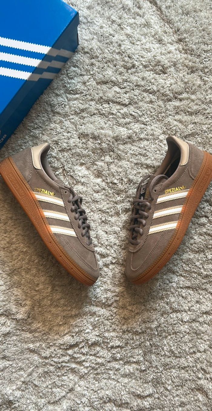 Adidas Handball Spezial – Chalky Brown / Cloud White / Magic Beige – Taille 38 - photo numéro 7