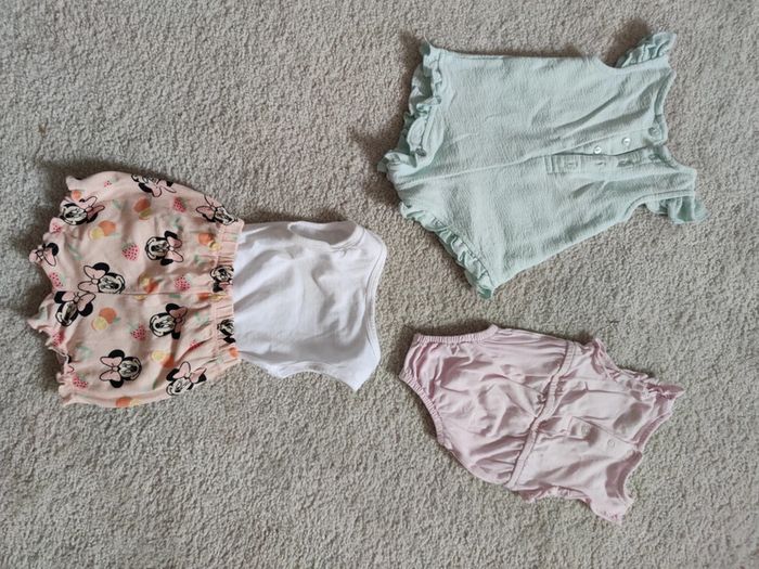 Lots de 3 tenues été bébé fille - photo numéro 5