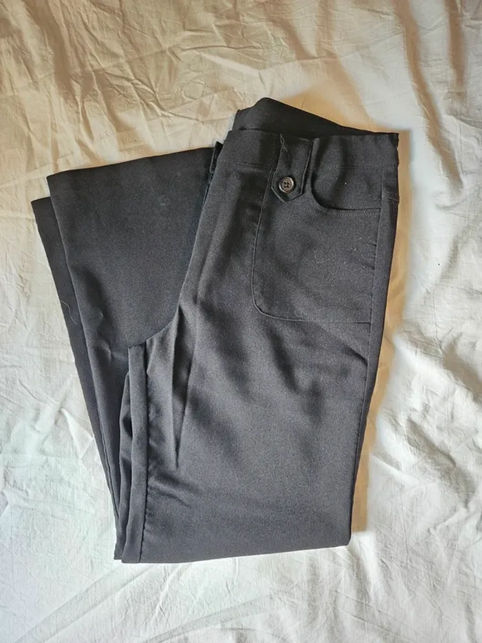 Pantalon de costume noir - photo numéro 2