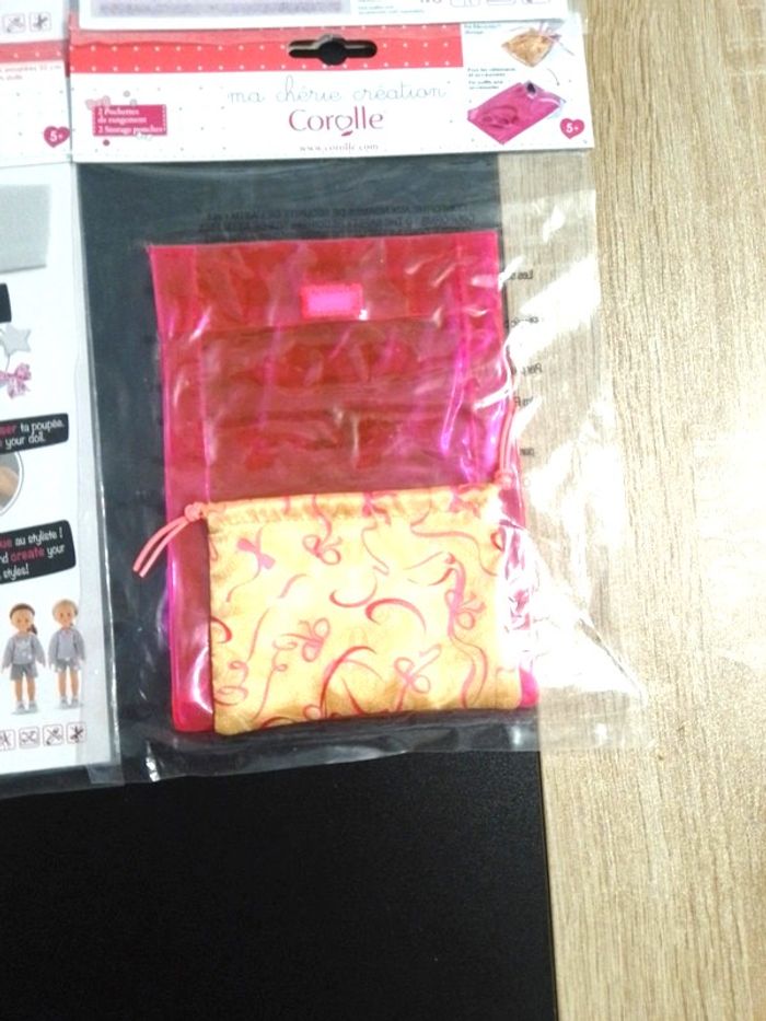Lot tenue, chaussures et accessoires pour poupée corolle Neuf sous bliste - photo numéro 5