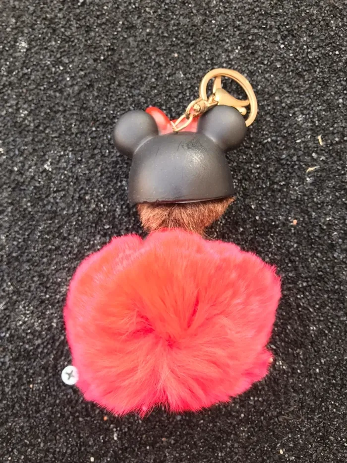 Porte clé kiki minnie disney pompom - photo numéro 2