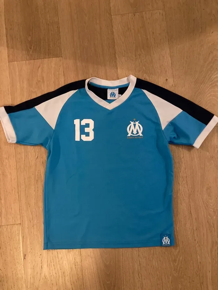 Maillot foot Olympique Marseille droit au but 12 ans