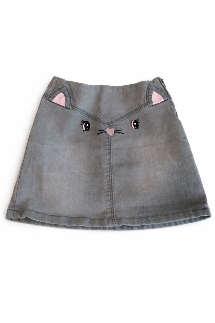 Jupe motif chat. 5 ans. Caprice de Fille. - photo numéro 1